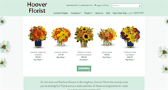 Desktop Screenshot of hooverflorist.net